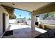 Covered patio and view of the pool and spa at 2808 E Lupine Ave, Phoenix, AZ 85028