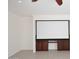 Living room featuring a built-in media center with tile floors at 2808 E Lupine Ave, Phoenix, AZ 85028