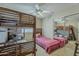 Bedroom with two bunk beds and a mirrored closet at 29322 N Red Finch Dr, San Tan Valley, AZ 85143