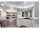 Updated kitchen featuring views to the dining room and living room at 3030 N Hayden Rd # 16, Scottsdale, AZ 85251