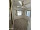 Cozy bedroom with neutral carpet, matching wallpaper and dual windows at 3520 N Yucca Dr, Florence, AZ 85132