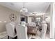 Formal dining room showcasing an elegant table, upholstered chairs, and an open layout design at 5259 S Hadron --, Mesa, AZ 85212