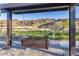 Covered porch swing with mountain view, offering a relaxing outdoor retreat at 9807 S 11Th St, Phoenix, AZ 85042