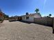 Backyard with an outdoor patio and low-maintenance gravel landscaping at 2416 W Stottler Dr, Chandler, AZ 85224