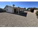 Landscaped backyard with patio and outdoor furniture; perfect for entertaining at 2416 W Stottler Dr, Chandler, AZ 85224