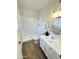 Clean bathroom featuring a shower, and white fixtures at 2416 W Stottler Dr, Chandler, AZ 85224