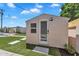 Accessory structure or -shed features window, door and small footprint at 8215 E Virginia Ave, Scottsdale, AZ 85257