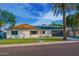 Charming single-story home with modern design, clean lines and landscaped front yard at 8215 E Virginia Ave, Scottsdale, AZ 85257