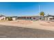 Charming single story home with tidy front yard and gray garage door at 1112 W Farmdale Ave, Mesa, AZ 85210