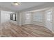 Open Living space with views of multiple rooms and vinyl flooring at 1112 W Farmdale Ave, Mesa, AZ 85210