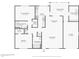 Layout of this home's floor plan with measurements and placements of all rooms at 17885 N 99Th Dr, Sun City, AZ 85373