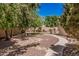 Desert landscaped backyard with stone walkway at 1834 E Scorpio Pl, Chandler, AZ 85249