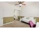 Bedroom with day bed and sliding mirror door at 1834 E Scorpio Pl, Chandler, AZ 85249