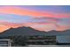 Scenic mountain view at sunset, showcasing the natural beauty and serene location of this desert property at 20041 W Pasadena Ave, Litchfield Park, AZ 85340