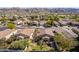 Birds eye view of neighborhood, featuring desert landscaping and mountain views in the background at 2116 E Beautiful Ln, Phoenix, AZ 85042