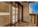 Private balcony with wood floor and views at 2201 W Union Hills Dr # 119, Phoenix, AZ 85027