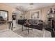 Comfortable living room with stylish furniture and decor creating a cozy atmosphere at 2306 E Burgess Ln, Phoenix, AZ 85042