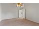 Large bedroom with an open doorway and natural lighting at 2313 E Gondola Ln, Gilbert, AZ 85234