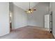 Spacious bedroom featuring vaulted ceilings and a ceiling fan with lighting at 2313 E Gondola Ln, Gilbert, AZ 85234