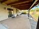 Covered back porch with sliding glass doors at 2705 E Rock Wren Rd, Phoenix, AZ 85048
