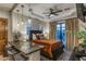Spacious main bedroom featuring a private bar and access to the outdoors at 2782 E Citadel Ct, Gilbert, AZ 85298