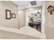 View of the hallway with a desk and chair at 3443 E Thornton Ave, Gilbert, AZ 85297