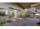 Inviting front entrance showcasing desert landscaping and stone accents at 36389 N 105Th Pl, Scottsdale, AZ 85262