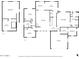 Detailed floor plan showcasing layout of rooms on both floors with dimensions included at 421 E Terrace Ave, Gilbert, AZ 85234