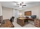 Functional office space with ample desk area, neutral tones, and sufficient natural light for a productive work environment at 421 E Terrace Ave, Gilbert, AZ 85234