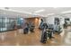 Gym featuring exercise bikes, mirrors, and access to stairwell at 4808 N 24Th St # 303, Phoenix, AZ 85016