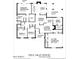 Detailed floor plan showcasing the layout of this charming Scottsdale home at 7520 E Valley View Rd, Scottsdale, AZ 85250