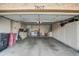 This oversized garage boasts ample storage with wall-to-wall cabinets and overhead lighting at 7807 E Granada Rd, Scottsdale, AZ 85257