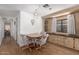Dining room featuring built in cabinets, counter space, and a dining table at 9333 E University Dr # 113, Mesa, AZ 85207