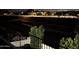 Enjoy serene night views from the balcony, overlooking the neighborhood at 12055 E Clinton St, Scottsdale, AZ 85259