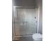 Contemporary bathroom featuring a glass-enclosed shower and modern fixtures at 2244 W Laurie Ln, Phoenix, AZ 85021