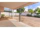 This spacious backyard offers a covered patio and ample room for outdoor activities and entertainment at 2257 E Lockwood St, Mesa, AZ 85213