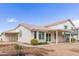 This backyard has a covered patio and plenty of room for landscaping and outdoor enjoyment at 2257 E Lockwood St, Mesa, AZ 85213