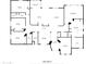 Detailed floor plan showcasing the layout of the 3,456 square foot home, including bedrooms, kitchen, and living areas at 24695 S 195Th Way, Queen Creek, AZ 85142