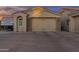 Wide shot of home garage featuring ample parking space at 24695 S 195Th Way, Queen Creek, AZ 85142