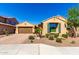 Attractive home with well-maintained front yard landscaping, paver driveway and neutral exterior at 25862 N 108Th Ave, Peoria, AZ 85383