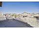 The outdoor balcony offers community views and mountain views on a sunny day at 2806 E Pontiac Dr, Phoenix, AZ 85050
