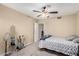 Bedroom with ceiling fan, comfortable carpeting, and natural light at 3633 N 3Rd Ave # 2012, Phoenix, AZ 85013