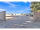 Wide-open RV lot space with plenty of room to store multiple vehicles and surrounded by secure walls at 40511 N Birdie St, San Tan Valley, AZ 85140