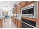 Kitchen showcases stainless appliances, light countertops, and ample cabinet space at 4247 S Zenith --, Mesa, AZ 85212