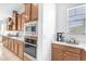 Modern kitchen with stainless steel appliances and custom cabinets at 4247 S Zenith --, Mesa, AZ 85212