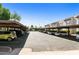 Ample covered parking available at this community, offering convenient and protected spaces for residents and visitors at 520 N Stapley Dr # 123, Mesa, AZ 85203