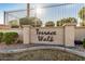 Terrace Walk community entrance sign with lush landscaping at 6857 S Roosevelt St, Tempe, AZ 85283