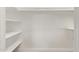 Bright closet with shelves for optimal storage and organization at 925 S Longmore -- # 210, Mesa, AZ 85202