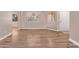 Inviting living room featuring wood-look floors and neutral wall color at 925 S Longmore -- # 210, Mesa, AZ 85202