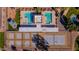 Aerial view showcasing two pools and tennis courts, offering multiple recreational options at 4741 W Annette Cir, Glendale, AZ 85308